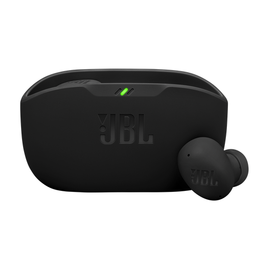 JBL Wave Buds 2 - Black - True Wireless Noise Cancelling Earbuds - Hero